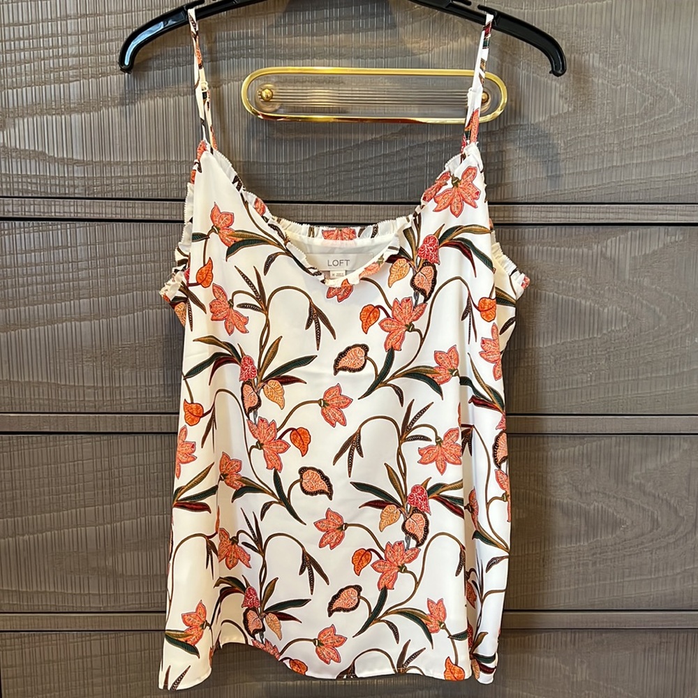 Floral tank top